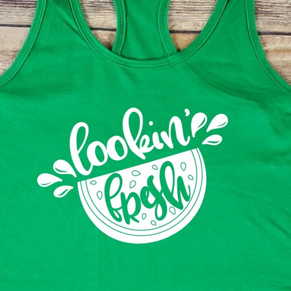 Looking Fresh - Racerback Tank Top - Picture 2 of 3